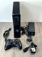 Microsoft Xbox 360S Slim Console 250GB Home Gaming System w/ Controller - Black