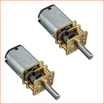 Mini Metall Zahnrad Getriebemotor 6V 70 RPM 3mm Welle 2 Stück Motoren - Bild 1 von 4