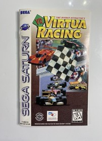 VR Virtua Racing (Sega Saturn, 1996) Complete CIB - Resurfaced, Tested