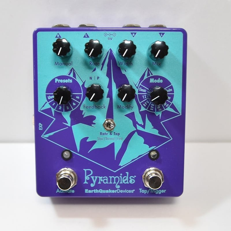 新品 EarthQuaker Devices Pyramids Stereo Amazon.com: EarthQuaker Devices Pyramids Stereo Flanging