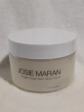 Josie Maran Argan Sugar Balm Body Scrub 18oz Raspberries and Cream Sealed