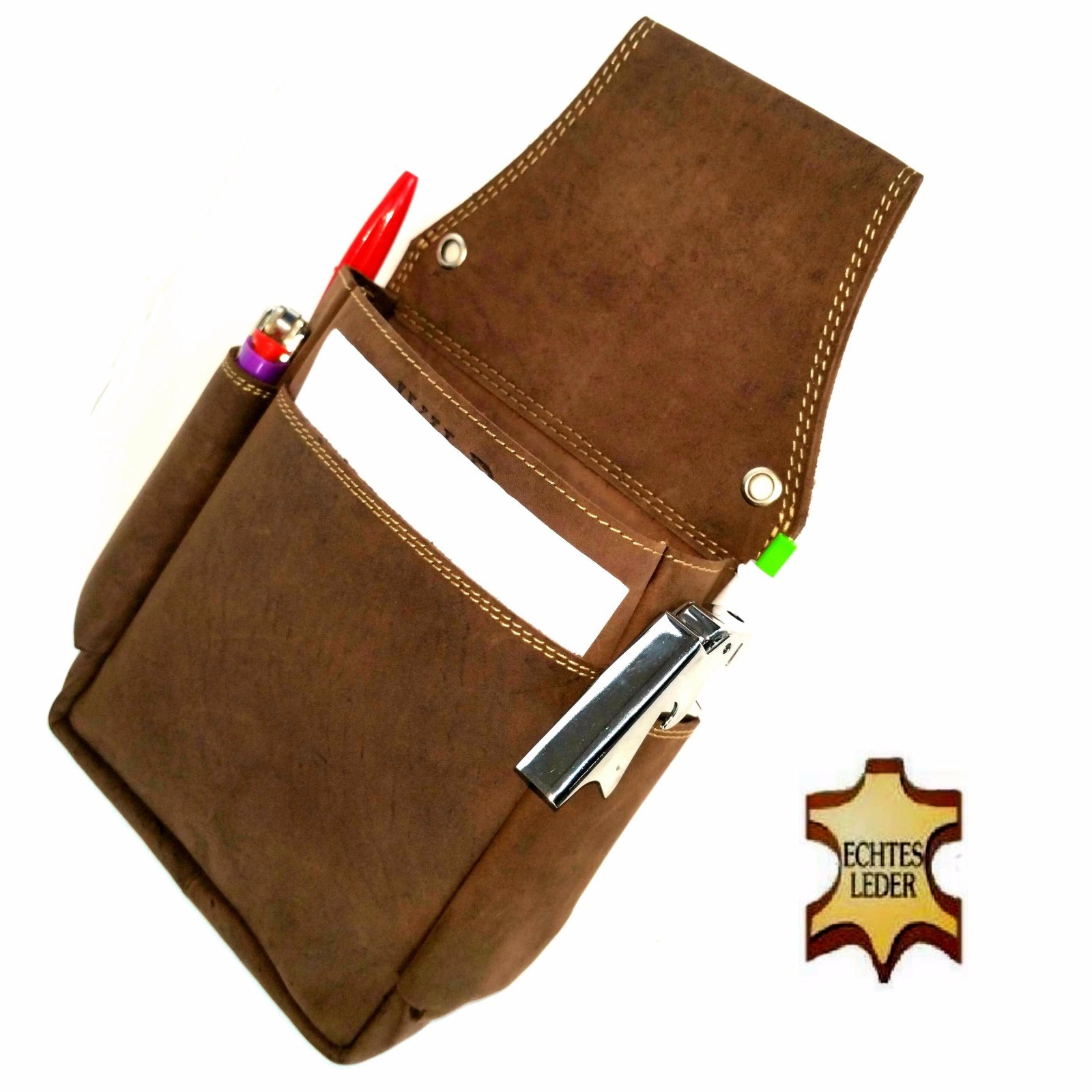 Kellnerbörse Aus Leder - Professionelle Geldbörse Für Servicekräfte