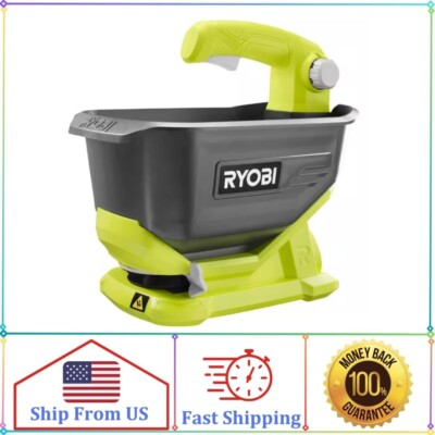 #ad Ryobi Power Spreader Cordless 18V Anti Clog Handheld Sliding Lever Tool Only $69.00