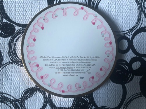 Too Faced LET IT SNOW, GIRL! 4 Shade Blush Palette * Ltd Ed HOLIDAY 2019 - Bild 3 von 3