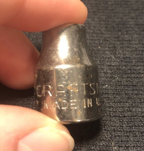 Vintage Craftsman 5/16” Socket 6 pt. 3/8" Drive No. -G-43000 USA NOS!