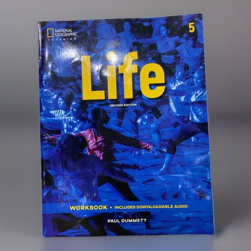 ESL -Life 5: Workbook With Audio by Paul Dummett-National Geographic-FREE SHIP