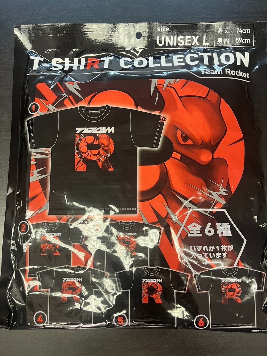 Pokemon Center Original Team Rocket 2025 T shirt Unisex L size