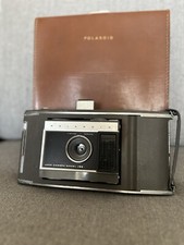 Polaroid Land Camera Model J66 Vintage with Original Case and Instruction Book