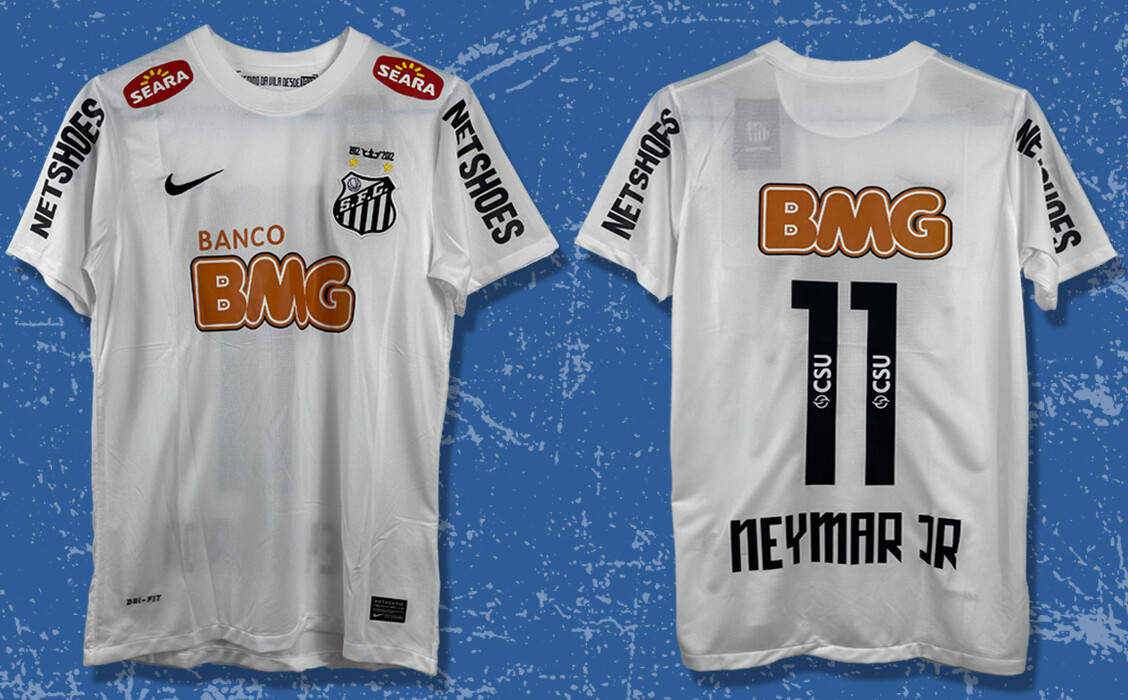 Lafc Triumphs In Western Conference Semifinals: A Victory To Remember 9 Vintage 12-13 Santos Home Shirt - Neymar #11 Short Sleeve