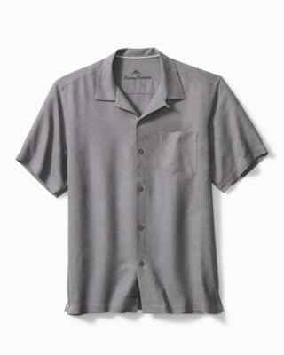 $118 Tommy Bahama Men's AL Fresco Tropics Shirt, Shadow, Small