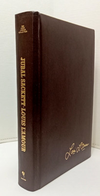 Louis L'amour JUBAL SACKETT Bantam Leatherette Hardcover Edition Book 1985