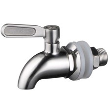 Stainless Works SSS010 Stainless Steel Beverage Dispenser Spigot (Fits 5/8 inch 