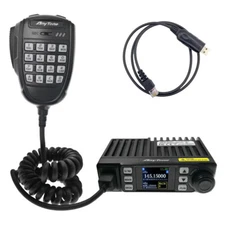 AT-779UV Mini Size Dual Band Transceiver Mobile Radio VHF/UHF + Program Cable