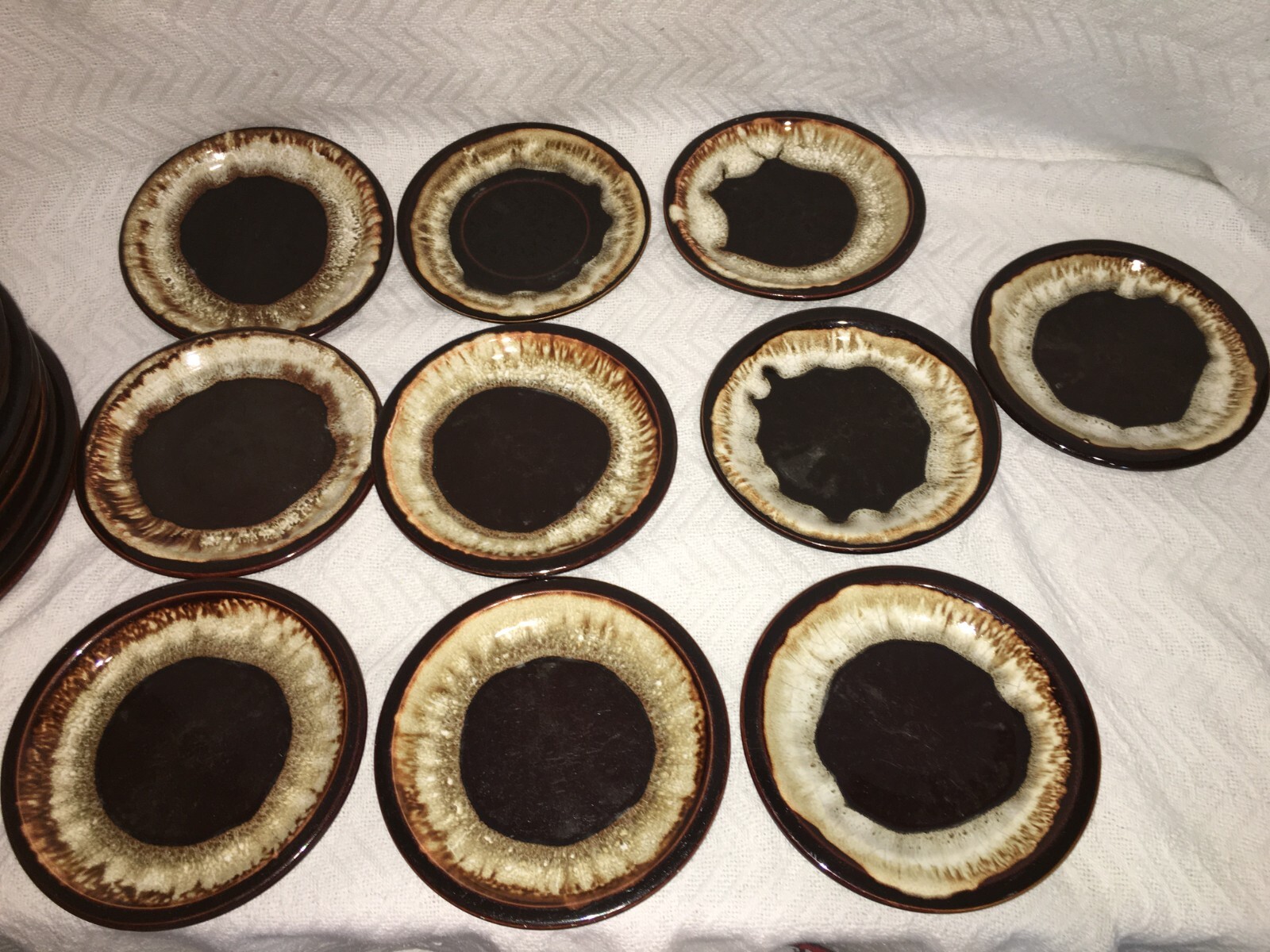 Vintage Pfaltzgraff Gourmet Royale Brown Drip Dinnerware Replacement Pieces