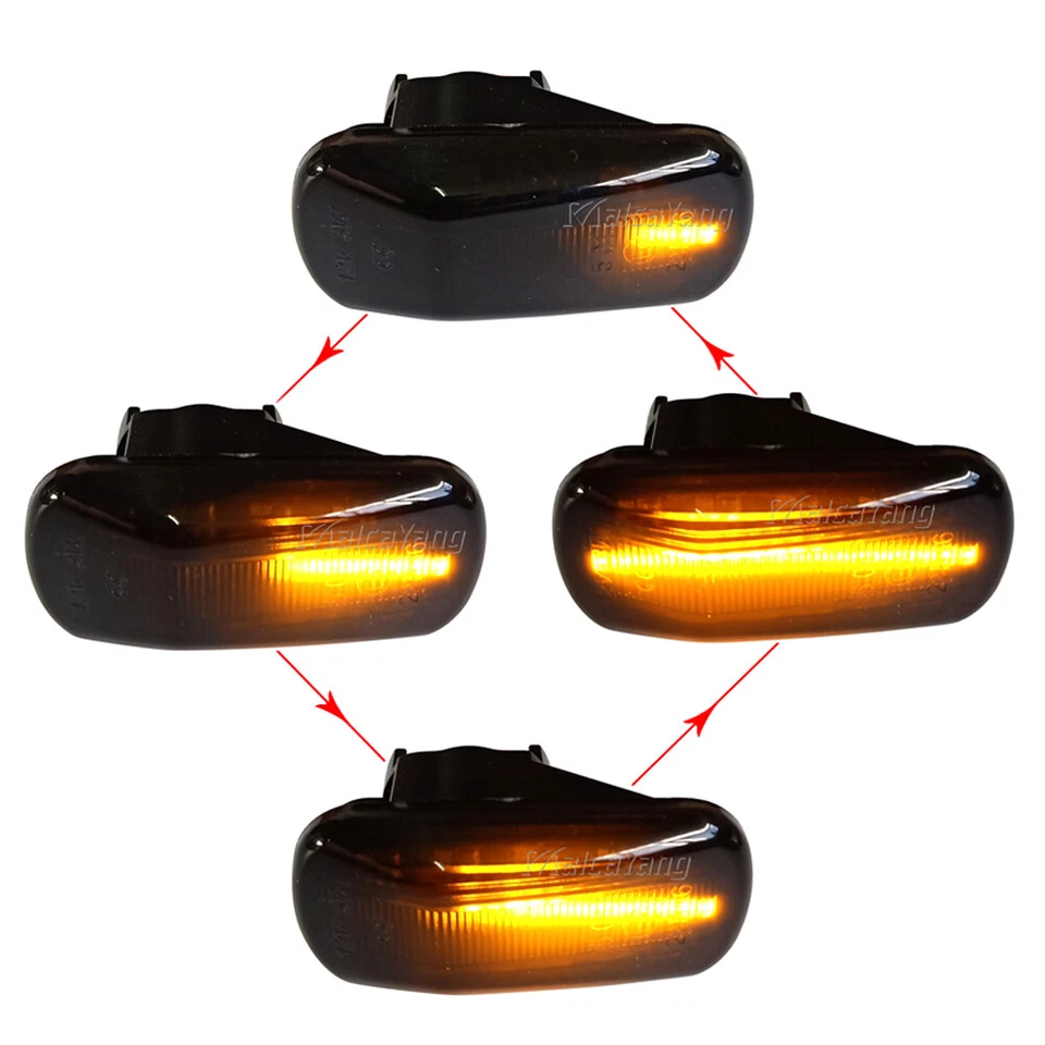 Luz de señal de giro marcador lateral para Acura NSX NA1 NA2 1990 1991 1992 1993 94-2005 Foto 4 de 4
