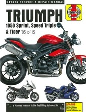 Haynes Handbuch: Triumph 1050 Sprint 2005-2015 Reparaturanleitung/Reparatur-Buch