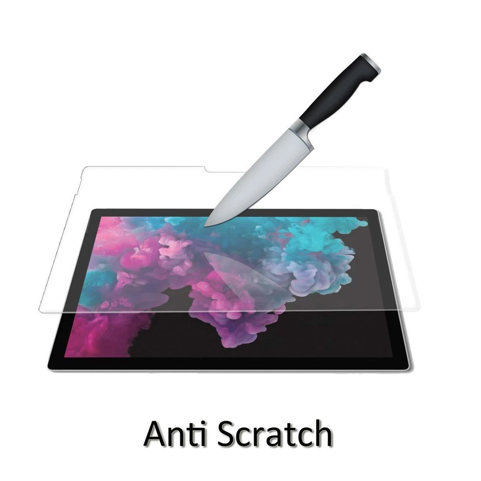 2 Pack Ultra Slim 9H Tempered Glass Screen Protector for Surface Pro 6 12.3 inch - Image 3 of 3