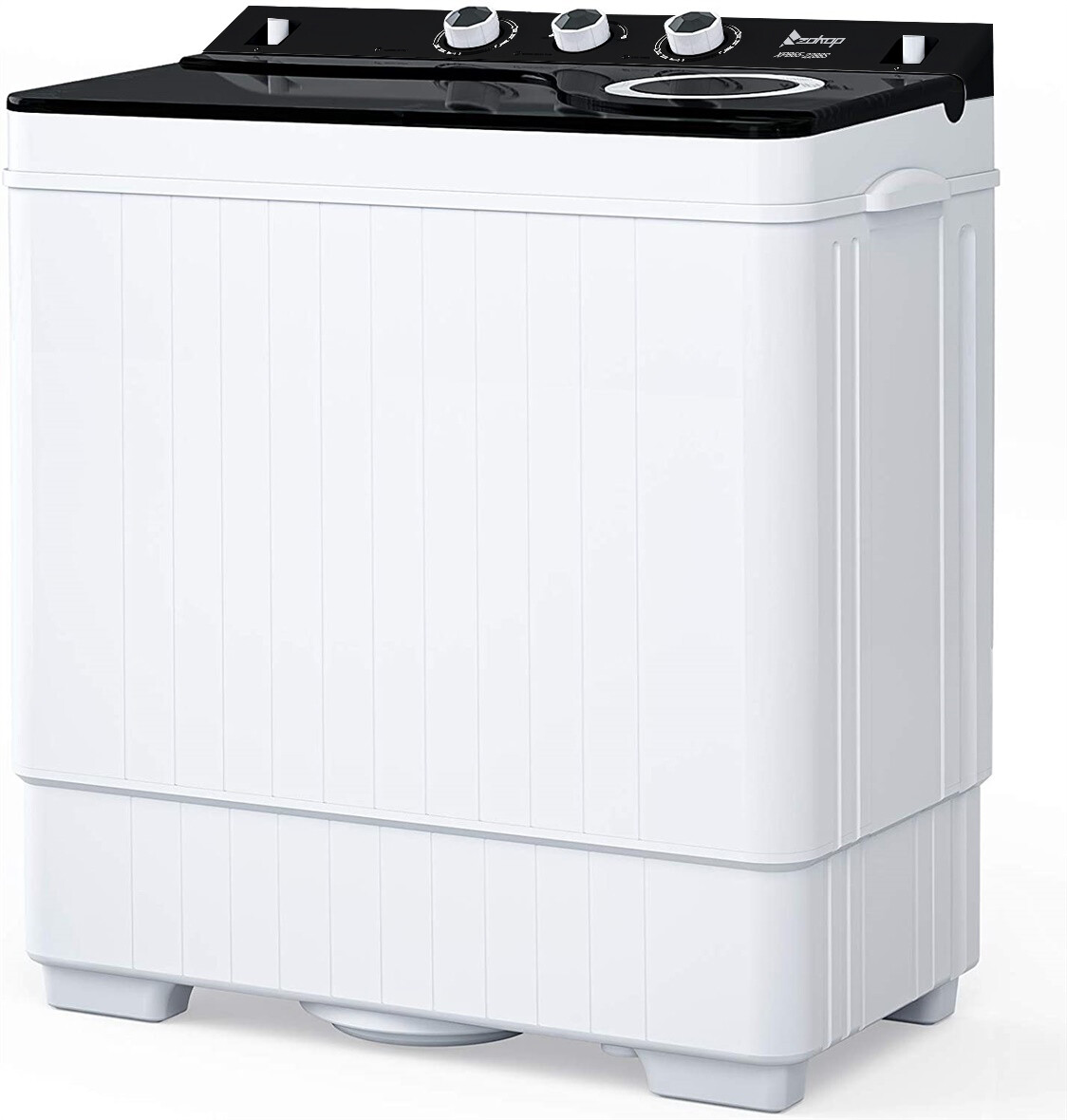 Portable Mini Compact Twin Tub Washing Machine 26 lbs Washer and Dryer