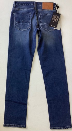 BNWT Men's 883 Police NATIVE REGULAR SLIM Blue Jeans Size 30 R W30 L32 (430E) - Picture 3 of 12