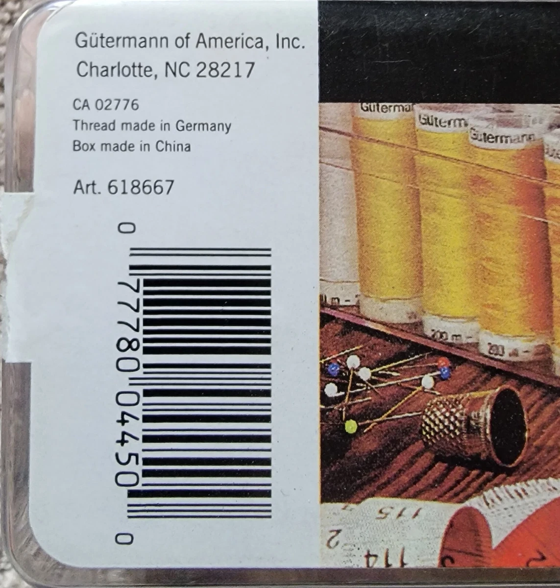19+ Gutermann 26 Spool Thread Box