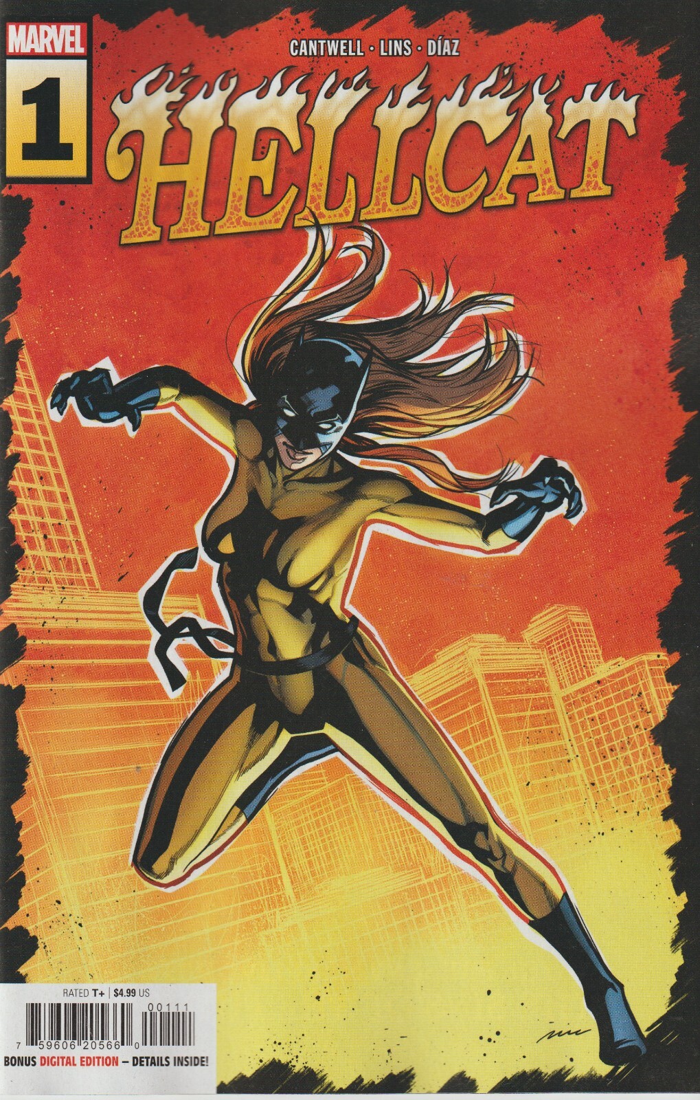 MARVEL COMICS HELLCAT #1 MAY 2023 1ST PRINT NM