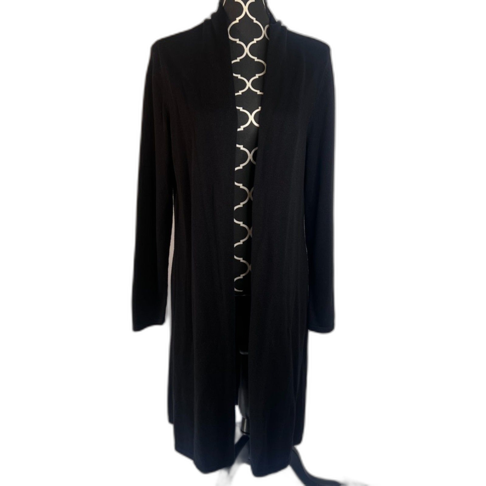 Chicos Knit Longline Cardigan Basic Layering Size… - image 10