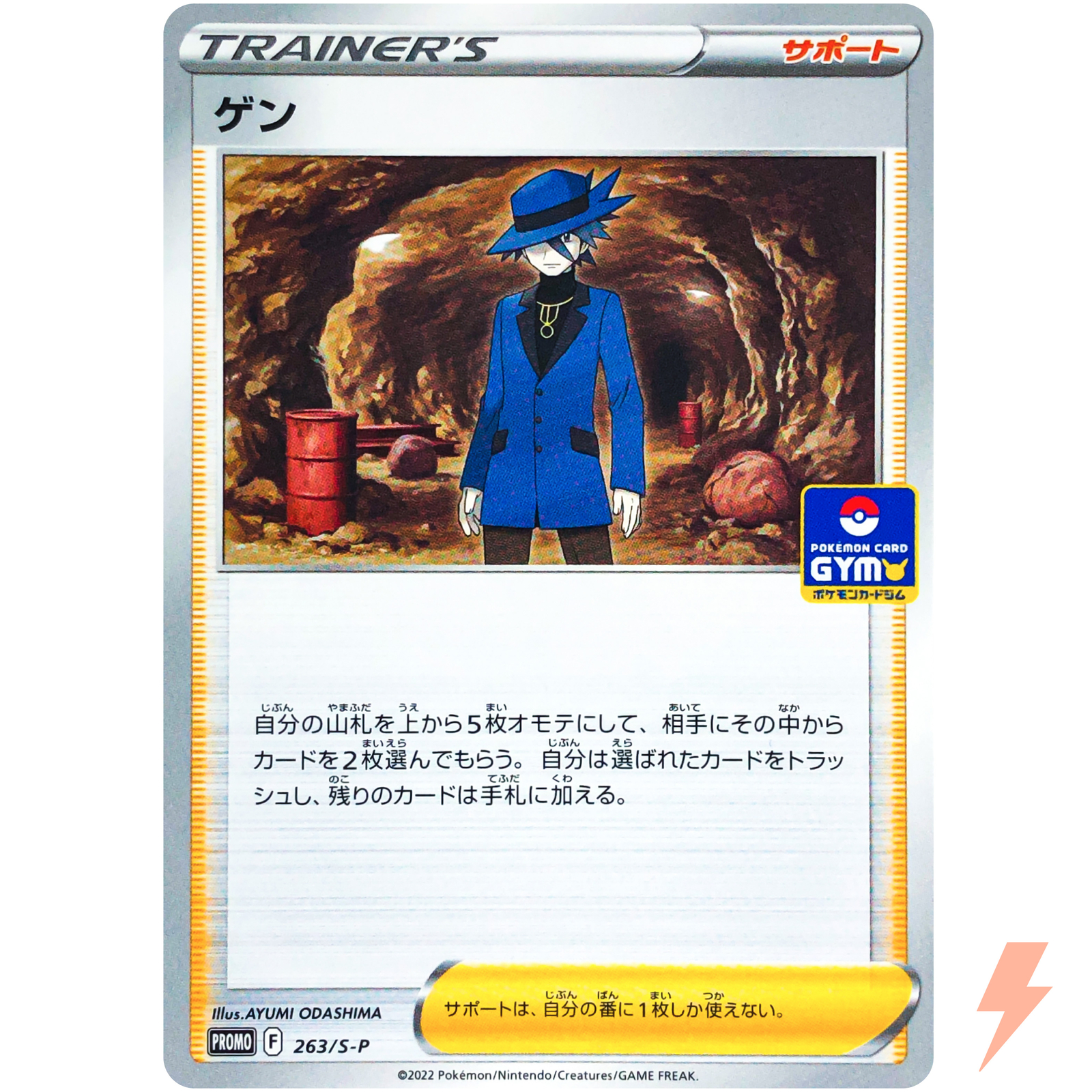 Riley 263/S-P GYM PROMO - Pokemon Card Japanese