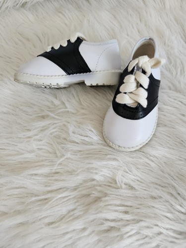 Pitter Patter Toddler Boys/Girls Oxford Saddle Shoes Size 4