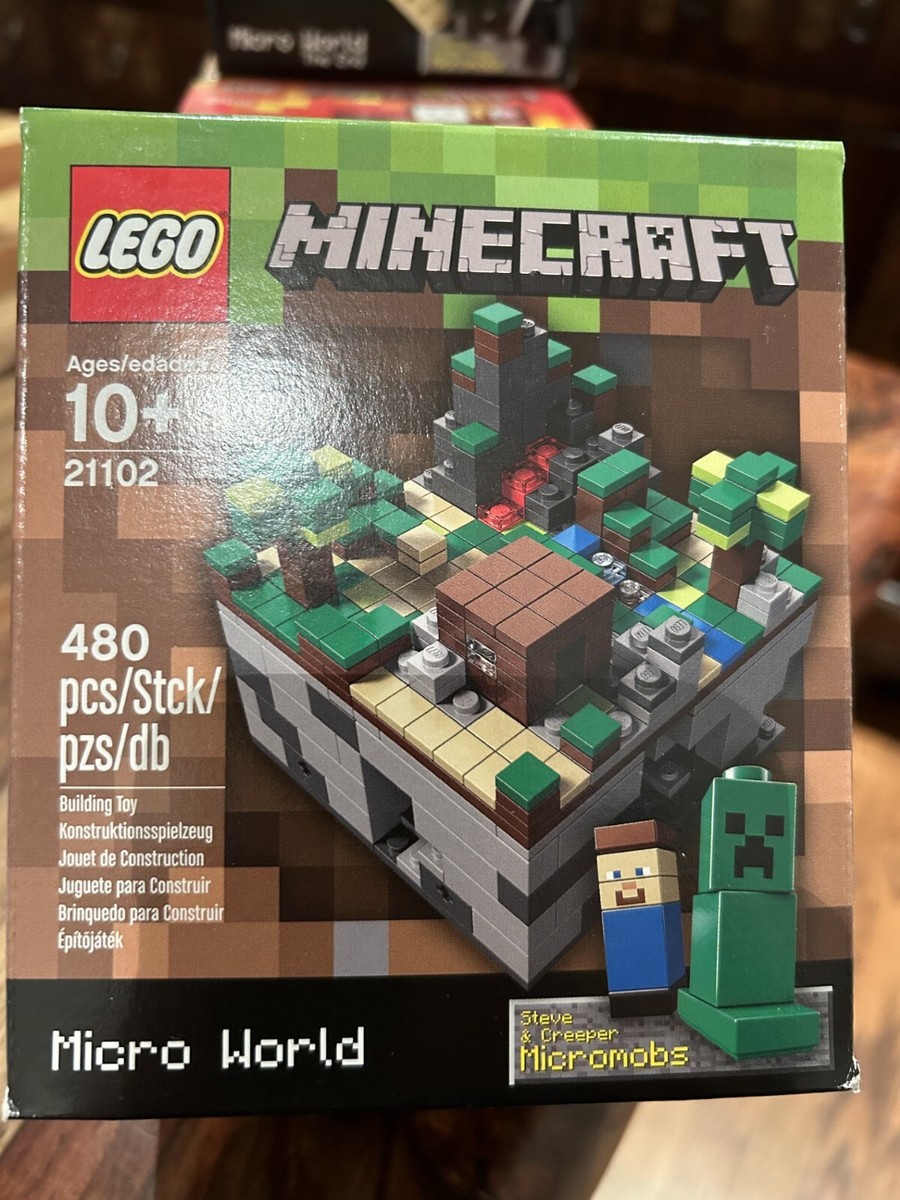 Lego Minecraft Mirco World Full Set New Sealed 21102 21105 21106