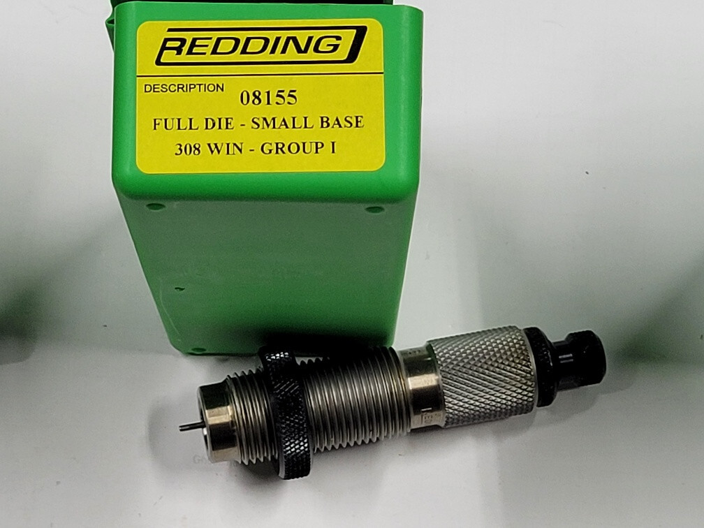 08155 91355 REDDING SMALL BASE FULL LENGTH SIZING DIE - 308