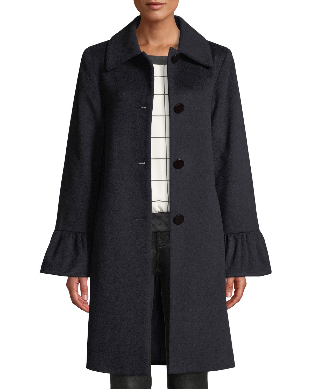 feminine wool coat