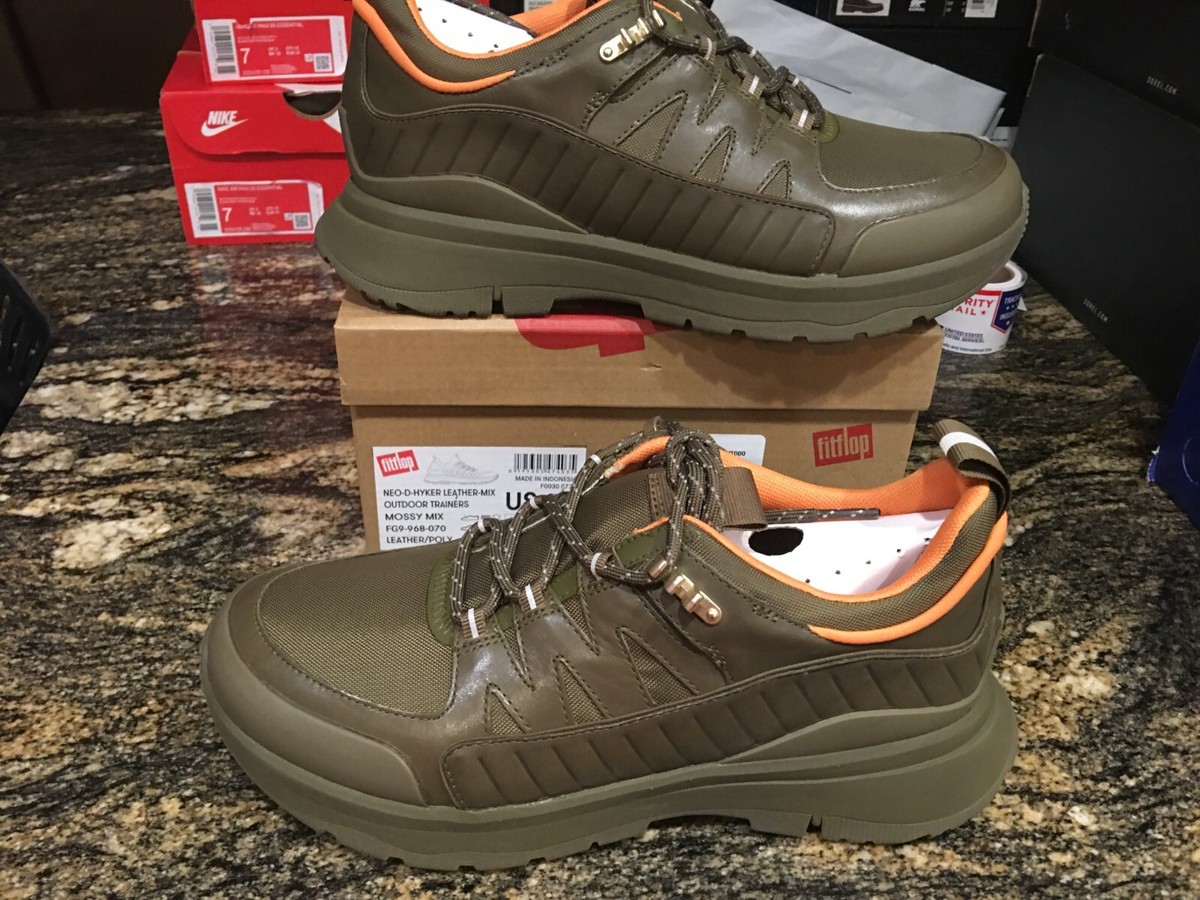 NEW Womens Fitflop Neo-D-Hyker Outdoor Trainers Sneakers Shoes, size