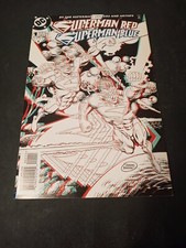 SUPERMAN RED SUPERMAN BLUE 1 3D COVER DC COMICS NM NO 3D GLASSES