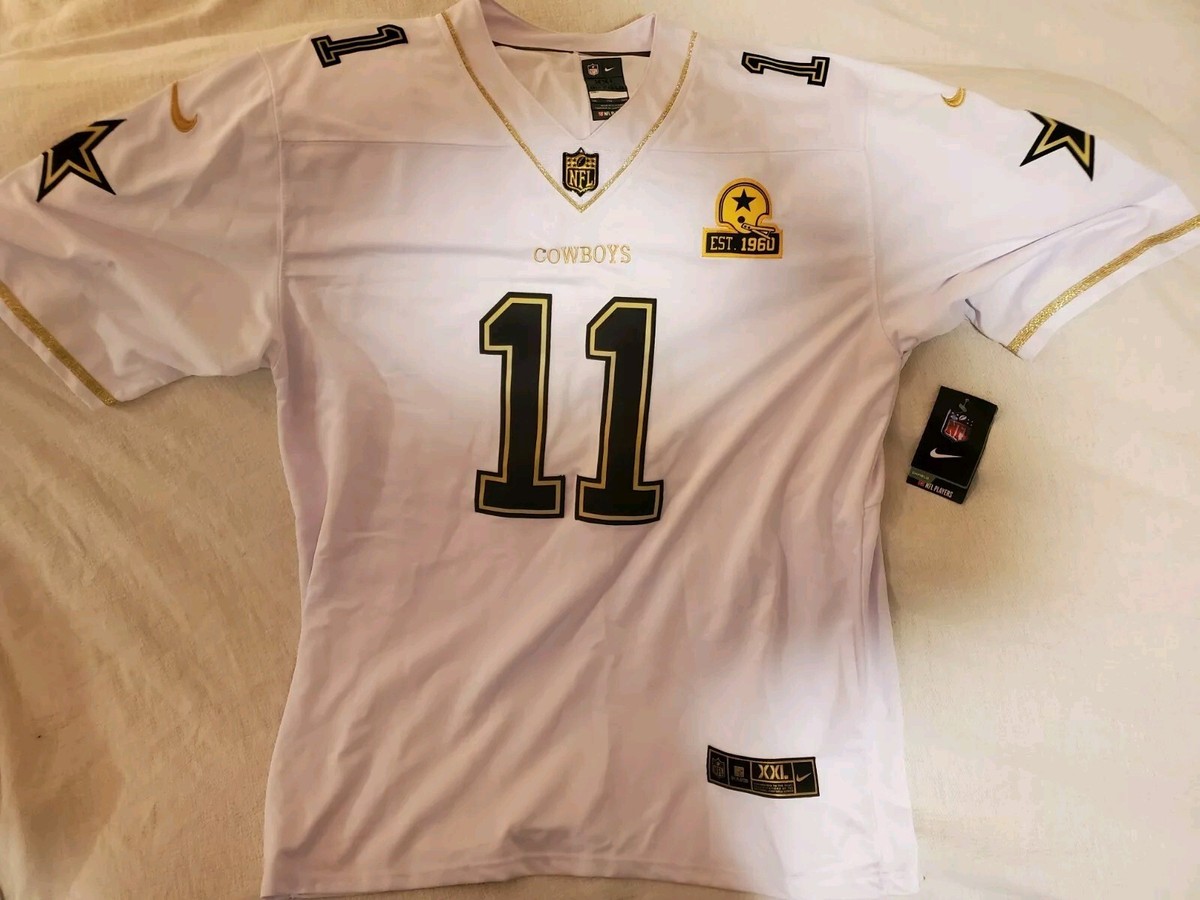Nike Men's Micah Parsons Football Dallas Cowboys Alternate Jersey White  Gold XXL
