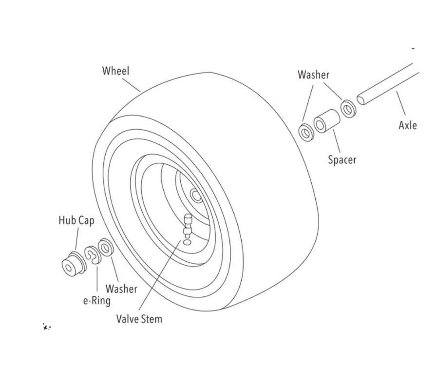 John Deere Riding Mower Tires Replacement Pneumatic 4 Ply Front Rim Wheel 2pcs eBay