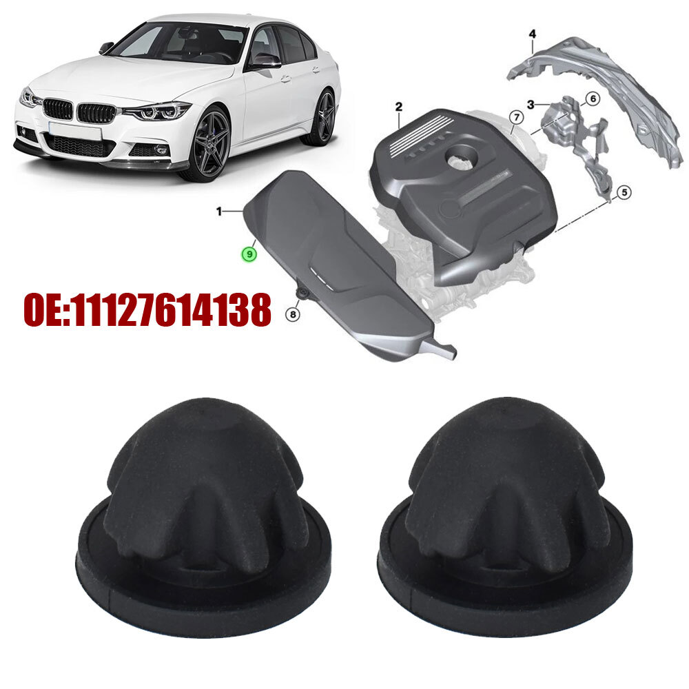 Auto Engine Cover Rubber Mount Grommet Cover Accessories 