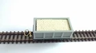 009 NARROW GAUGE Wagon with brick load.