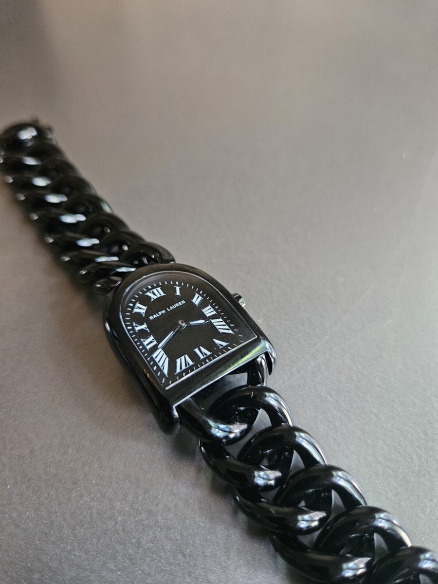 Bracelet Montre 20mm Cuir Noir MONDAINE | Bijouterie