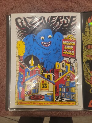 King Gizzard And The Lizard Wizard Gizzverse Record Fair 2023 Los Angeles Poster