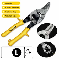 Professional Aviation Tin Snip Left Cut Sheet Metal Cutting Cutter Shear Tools
