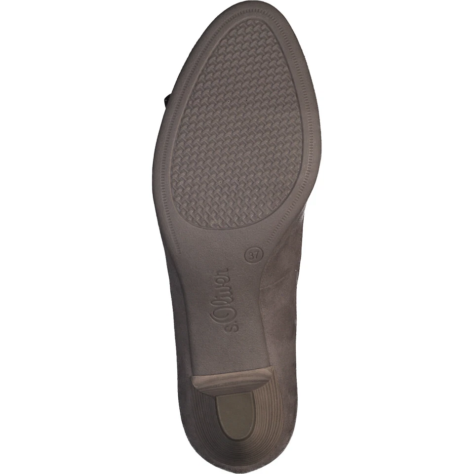 S.Oliver Damen Pumps Ballerina Ballerinas Slipper Schuhe grau 22470 - Bild 4 von 4