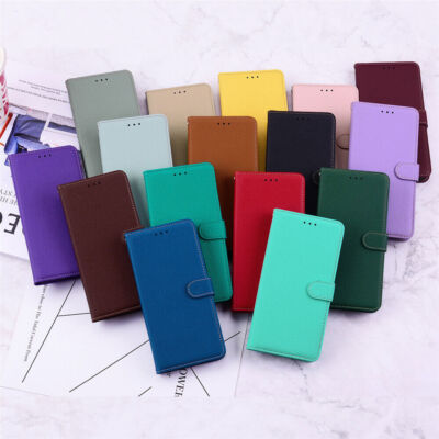 Candy Flip Leather Wallet Phone Case For Xiaomi Redmi A1 12C 11A Note 12 Pro+ 5G