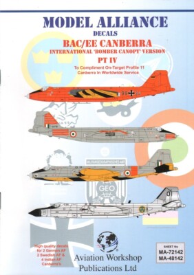 ML48142 Model Alliance 1:48 BAC/EE Canberra Part 4: International Bomber Canopy