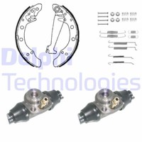 Delphi KP849 Bremsbackensatz FüR Audi Seat Vw