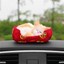 thumbnail 13 - Car Mini Plush Cat Dashboard Toy Cute Interior Decoration Sleeping Kitten Home 