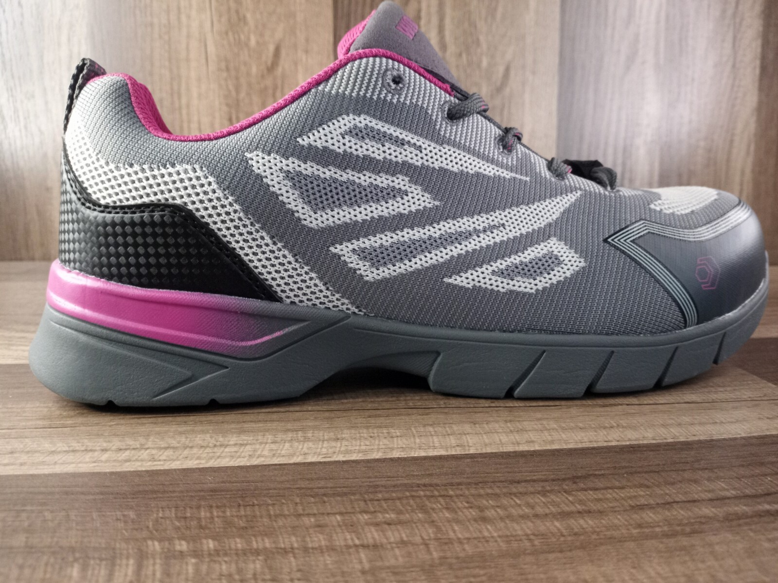 Wolverine Women's Jetstream 2 CarbonMAX Safety Toe Work Shoe, Size: 10 M, Grey/Pink