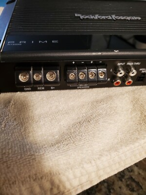 New Rockford Fosgate Prime R150-2 2-Channel Car Amp. 780687340544