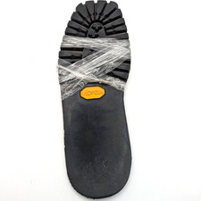 Vibram #100 Montagna SBR Solid Soles Size 14 Rugged Outdoor 1 Pair Black