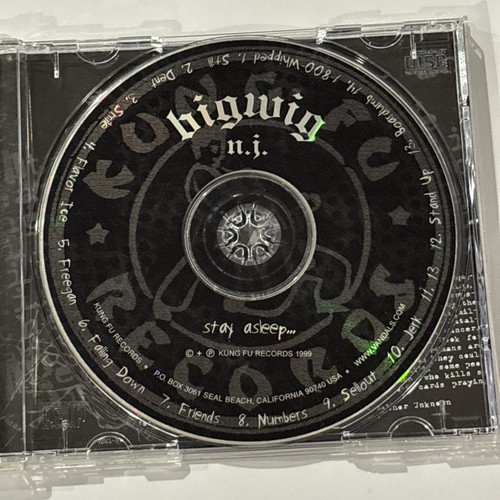 BIGWIG - Stay Asleep (CD, 1999) Hardcore Punk OOP CD - Picture 4 of 5