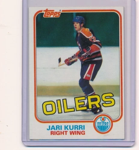 1981-82 TOPPS JARI KURRI #18 ROOKIE CARD